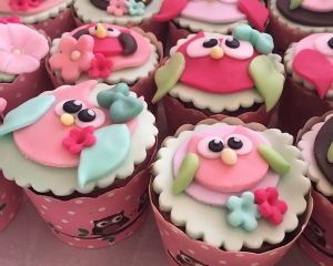 Cupcakes sovy -  sovičky