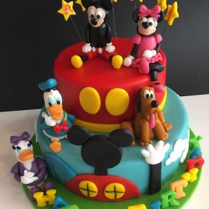 Dort velký dvoupatrový - Mickey, Minnie, Kačeři - Mickeyho klubík