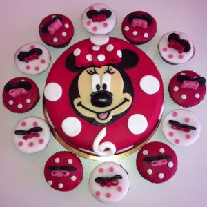 Dort Minnie a cupcakes