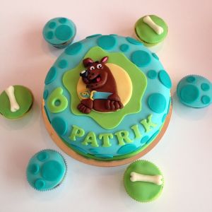 Dort Scooby Doo a cupcakes